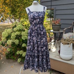 ROAN & RYAN floral sundress maxi dress XS